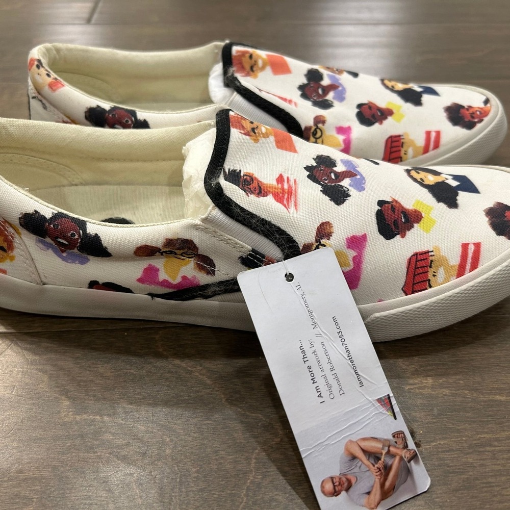 IAMT‎ X Donald Robertson I Am More Than "The Shoe" Social Change Beyonce sz 8
